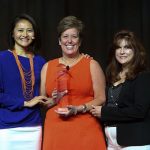 Mary Susan Jones of the Howard Johnson Oceanfront Plaza recently accepted the award for Hotel Of The Year at the 2016 Wyndham Hotel Group Global Conference in Las Vegas.