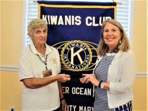 Maryland Delegate Carozza Visits Kiwanis Club Of Greater Ocean Pines-Ocean City