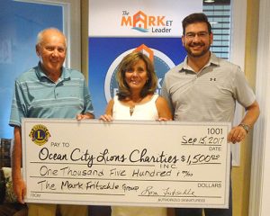 Fritschle Group Donates $1,500 To Ocean City Lions “Wounded Troops” Fundraiser