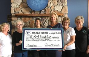 Marlin Club Crew Of OC Donates $3,000 To The Ocean City Reef Foundation