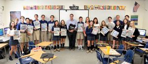 Dispatch Publisher And Editor Steve Green Visits Worcester Prep’s Middle And Upper School