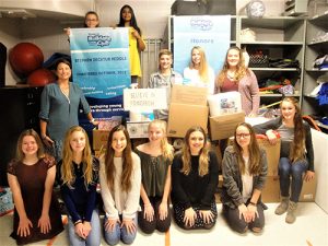 SD Middle School Builders Club Collects Money, Food And Supplies For Believe In Tomorrow