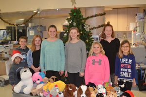 Ocean Pines Hammerheads Swim Team Deliver Plush Animals To AGH Emergency Department