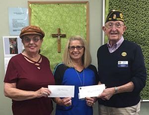 Synepuxent American Legion And American Legion Auxiliary Of Ocean City Donate To AGH Community Flu Clinics