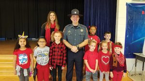Worcester County Sheriff-Elect Matt Crisafulli Visits OC Elementary School