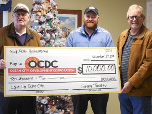 Ocean City Development Corporation And Downtown Association Thank Donors Who Contributed To Giving Tuesday