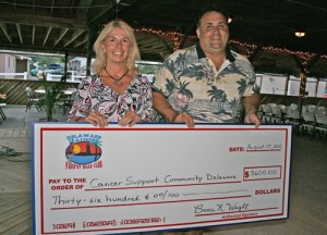 Cancer Support Community Delaware Accepts $3,600 Donation Check From Seashore Parrot Head Club