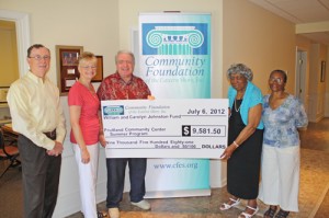 William And Carolyn Johnston Fund Contributed 9K To Fruitland Community Center