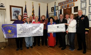 Star Charities Present $3K Check For Wounded Soldiers Of Maryland
