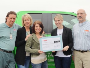 United Way Receives Donation From Servpro