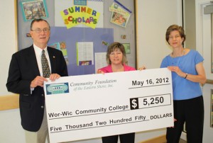 Community Foundation Of The Eastern Shore Awards Grant To Wor-Wic