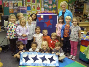 Showell Elementary Students Learn About Quilting