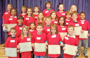 OC Elementary Honors November Students Of The Month