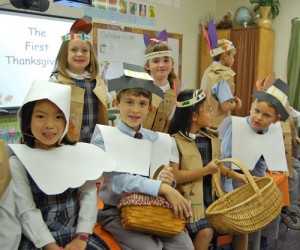 Worcester Prep Second Grade Students Celebrate First Thanksgiving In Style