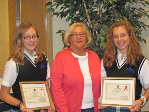 Most Blessed Sacrament Catholic School Students Recognized By Worcester County Garden Club