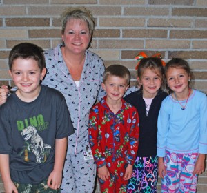 Students Celebrate Pajama Day At Showell Elementary School
