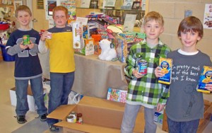 OC Elementary Participates In Food And Toy Drive