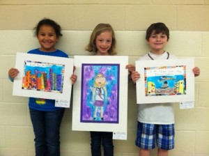 OC Elementary Students Proudly Display Their Art At The Worcester County Fine Arts Festival