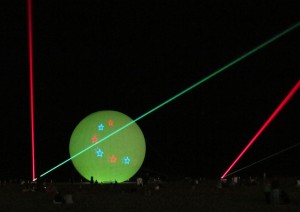 Summer’s Final Laser Shows Set For This Weekend; Saturday And Sunday Evening Displays Planned On Beach