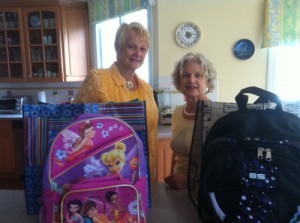 Republican Women of Worcester County Literacy Purchase School Supplies For Two Local Worcester Students