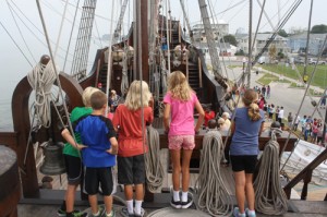 Hundreds Of Area Students Tour Tall Ship In OC