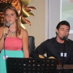 Hannah Saulsbury and Jamie McDonald performed Phillip Phillips’ song “Home” for the audience. 