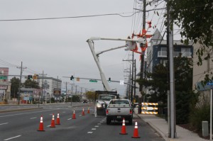 Major Utility Project Starts In Ocean City; 90 Utility Poles Will Be Replaced
