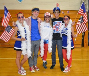 SD High School Seniors Show Off Their American Spirit