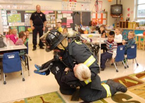 Ocean City Firefighters Teach Children Importance Of Having Two Ways Out Of Their Home