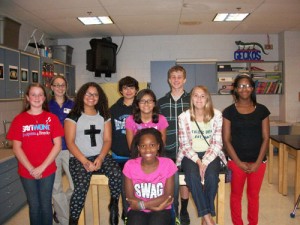 SD Middle School Students Against Destructive Decisions Prepare For Red Ribbon Week