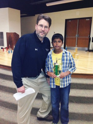 Worcester Prep, Pranay Sanwal, Congratulated By MD/D.C. Chess Association