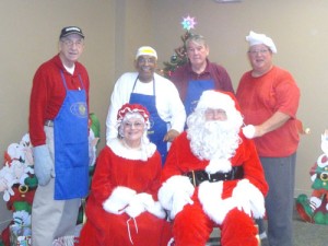 Santa And Mrs. Claus Enjoy Breakfast At The Ocean Pines Community Center