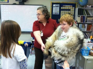 Showell Elementary Third Graders Learn How Wolves Stay Warm