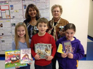 Showell Second Graders Select Books From Book Swap