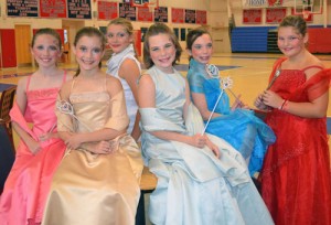 Worcester Prep’s Beautiful Witches From The Production Of The Spell Of Sleeping Beauty Gather For A Photo