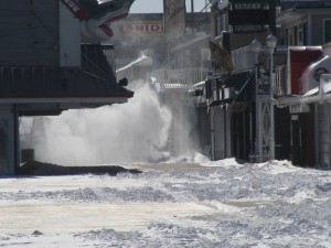 What Happens When It Snows At The Beach? Ocean City Crews Work Long Shifts Moving Snow, Following Policies