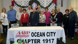 Ocean City AARP Chapter 1917 Board Of Directors Installed