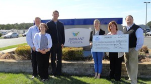 Jubilant Cadista Pharmaceuticals “Top 25” Companies Supporting United Way
