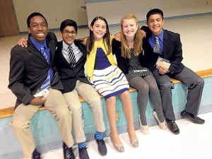 Worcester Prep 2014 Optimist Oratorical Competition Winners Named
