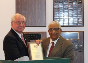 Rotary Club Of Salisbury Presents Its Most Prestigious Award
