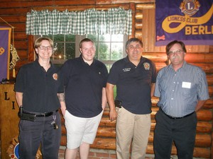 Berlin Lions Club Makes Donations To Berlin Fire Department And EMS
