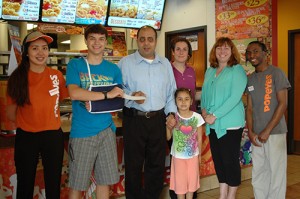 Stephen Decatur High School’s Chapter Of Mu Alpha Theta Math Honor Society Holds Fundraisers At Popeyes