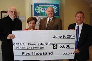 St. Francis De Sales Parish Endowment Committee Creates Legacy At The Community Foundation