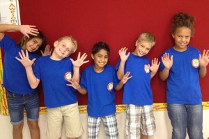 Showell Elementary Third Grade Students Show Off Their School Pride