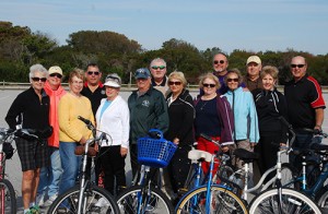 Bike Event Held By Ocean Pines Boat Club On Assateague Island