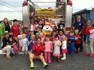 Carmella’s Kids Learning Center Has Visit From Berlin Fire Department