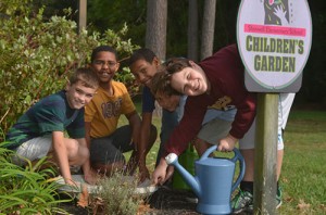 Ocean Pines Garden Club Donates Birdbath To Showell Elementary School