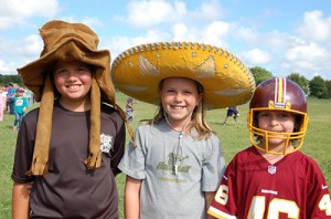OC Elementary School Students Wear Favorite Hats During Heavenly Hats Parade