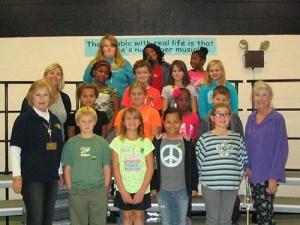 Buckingham Elementary K-Kids Club Inducts Officers And Members