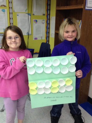 Showell Elementary Third Grade Students Create Models Of Associative Property